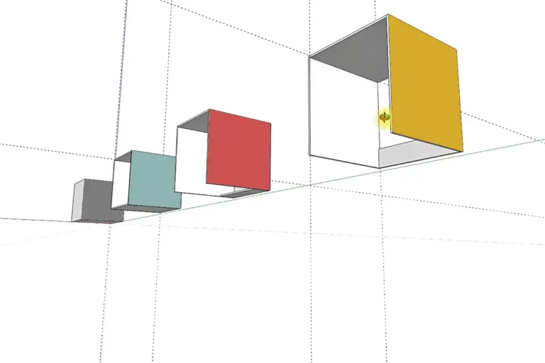 Моделирование в SketchUp устойчивого объекта – Модульное моделирование