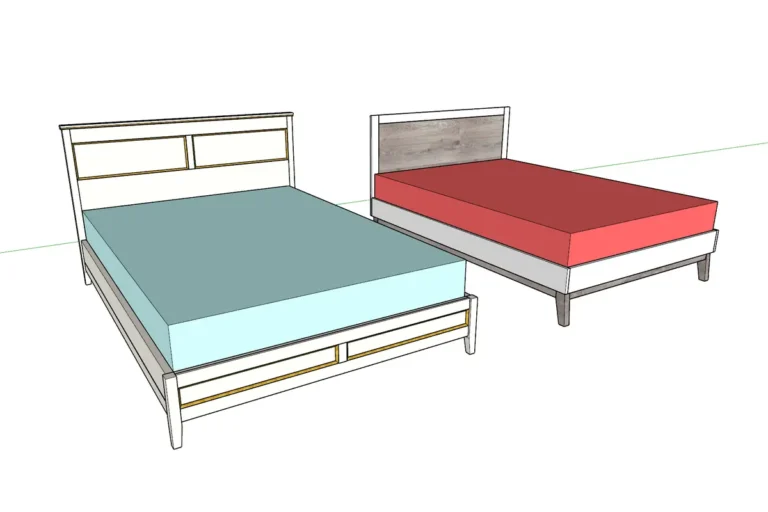 Моделирование кровати (современной и классической)