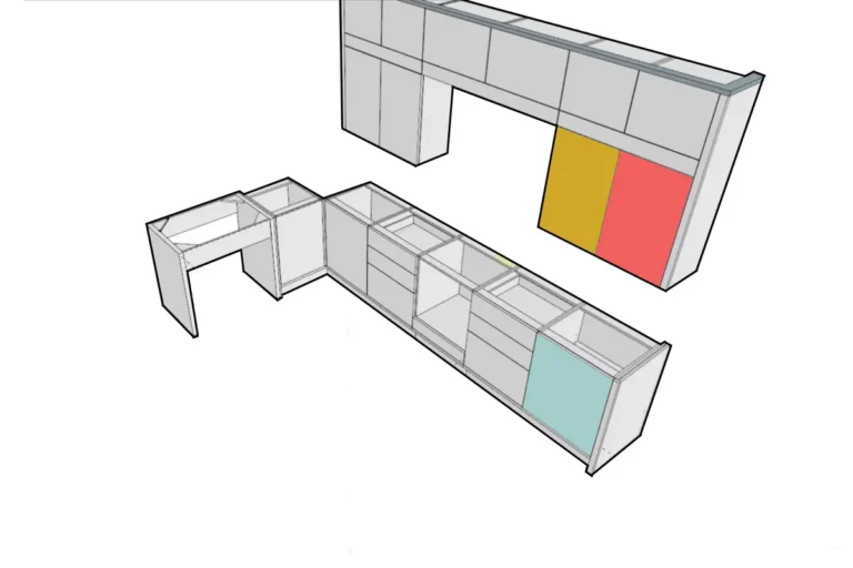 Формирование кастомной конструкции шкафов
