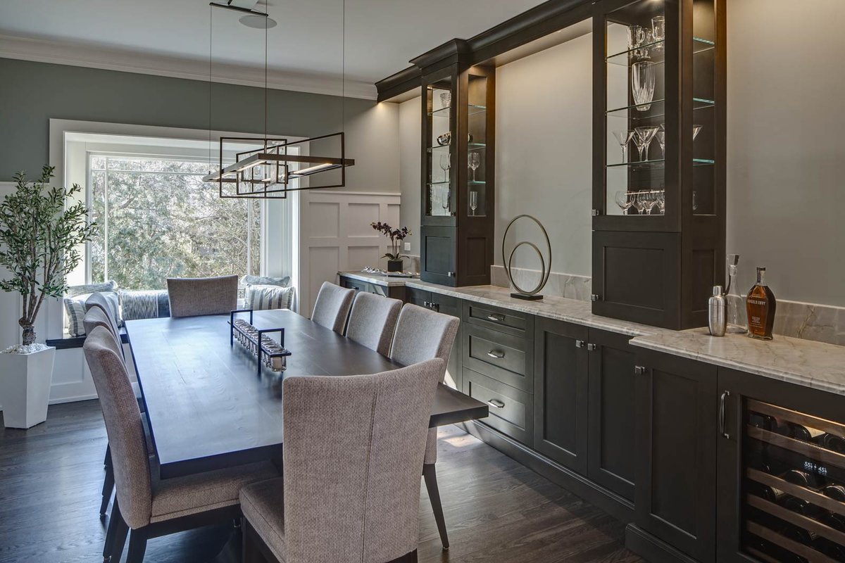 Современный дом в стиле Craftsman — Glen Ellyn, IL Кухня Modern Craftsman