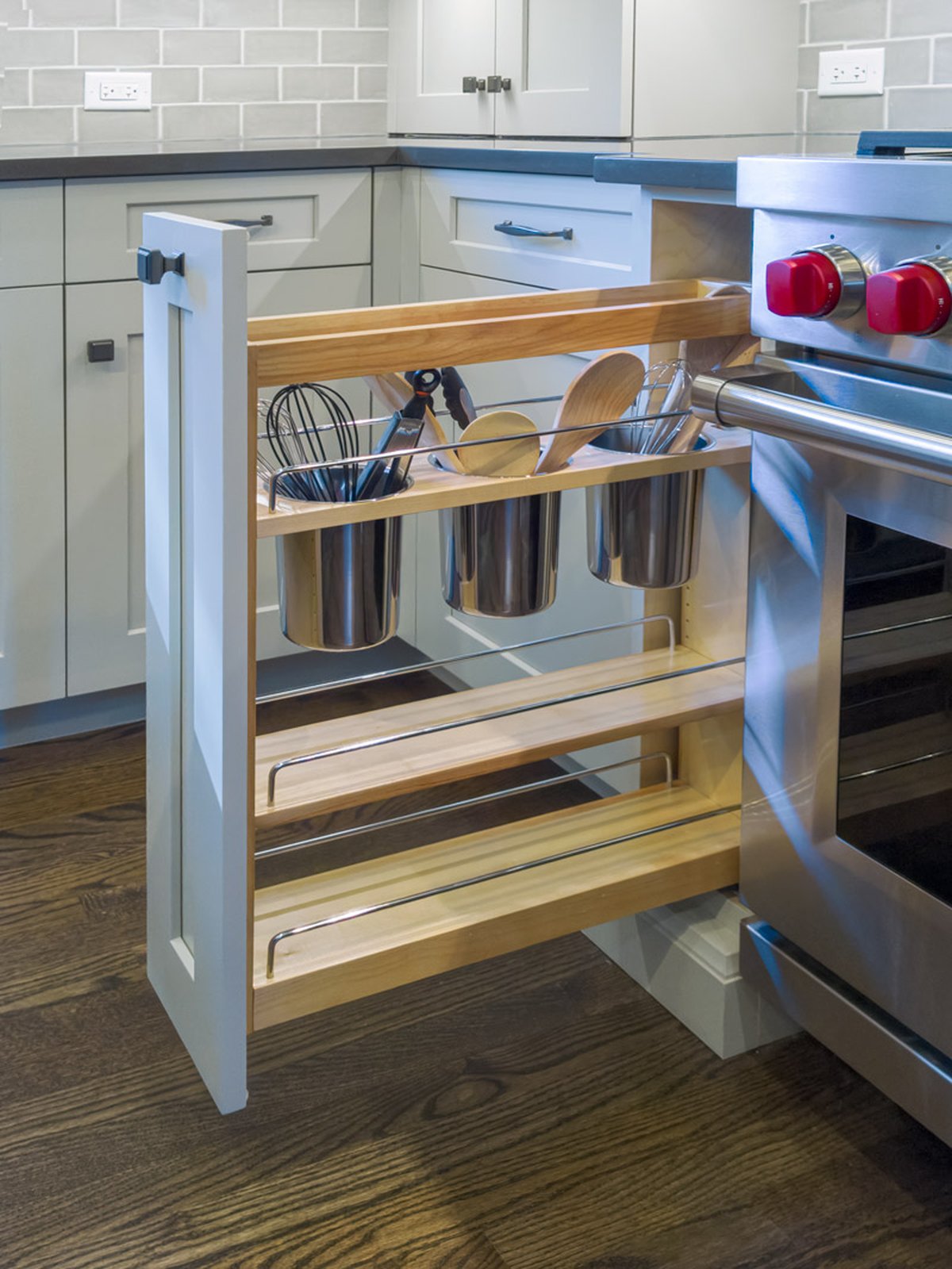 Современный дом в стиле Craftsman — Glen Ellyn, IL Кухня Modern Craftsman